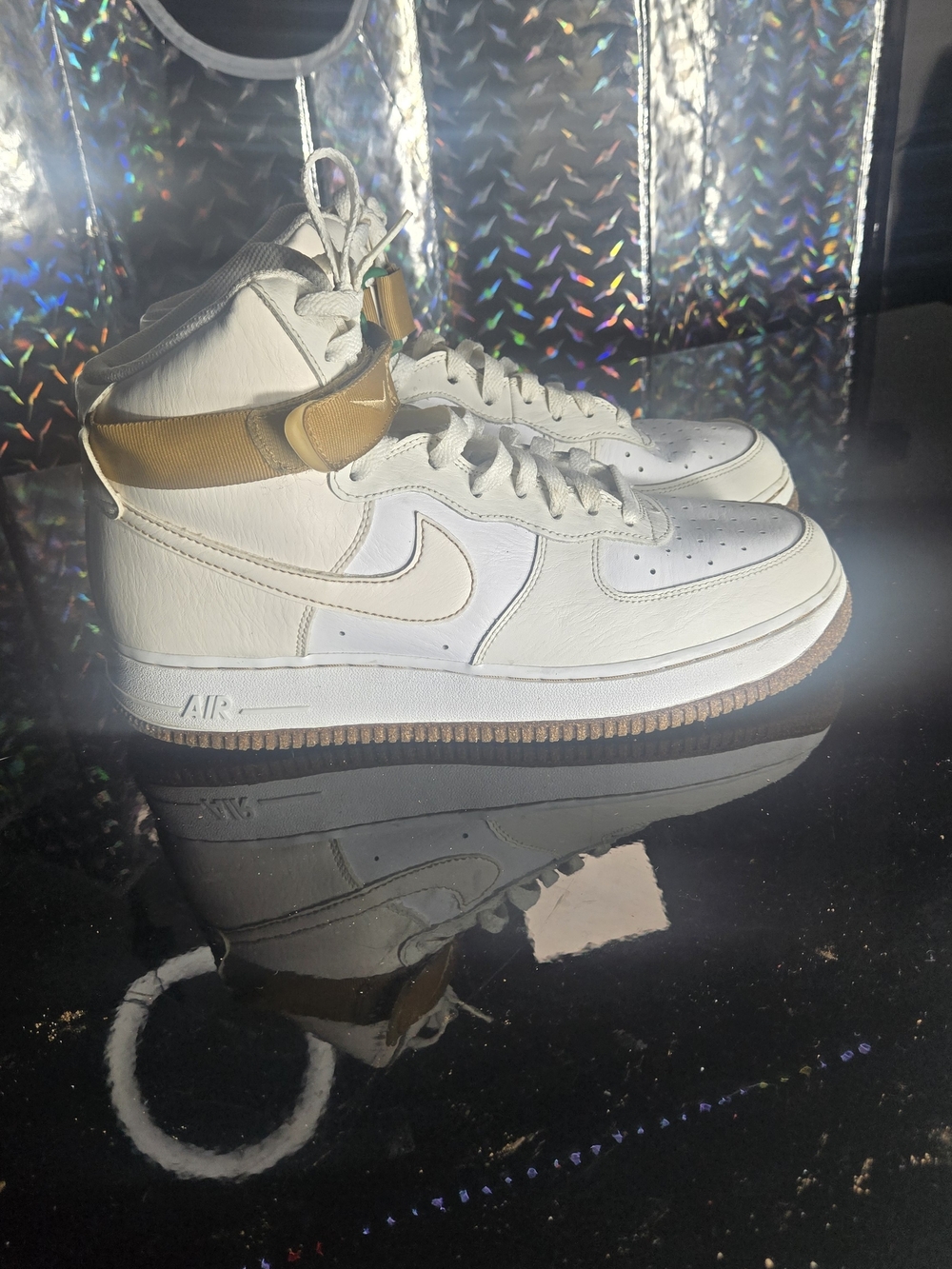 Nike Air Force 1 High '07 LV8 EMB "Inspected By Swoosh" Size 9.5 Men's